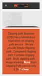 Mobile Screenshot of clippingpathbusiness.com