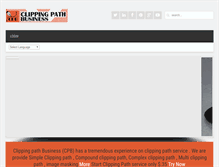Tablet Screenshot of clippingpathbusiness.com